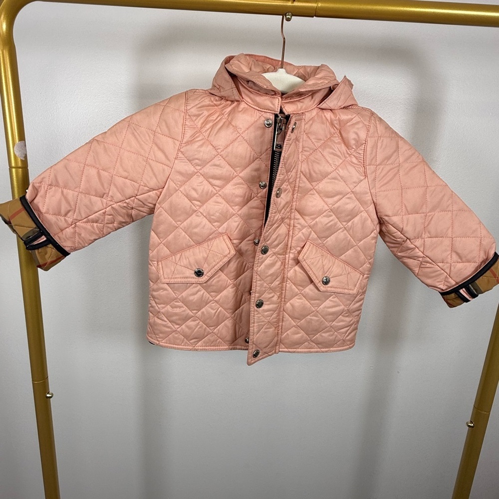 BURBERRY kids SALMON COLOR TODDLER JACKET✨